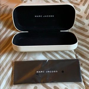 Michael Kors White Leather Sunglass Case